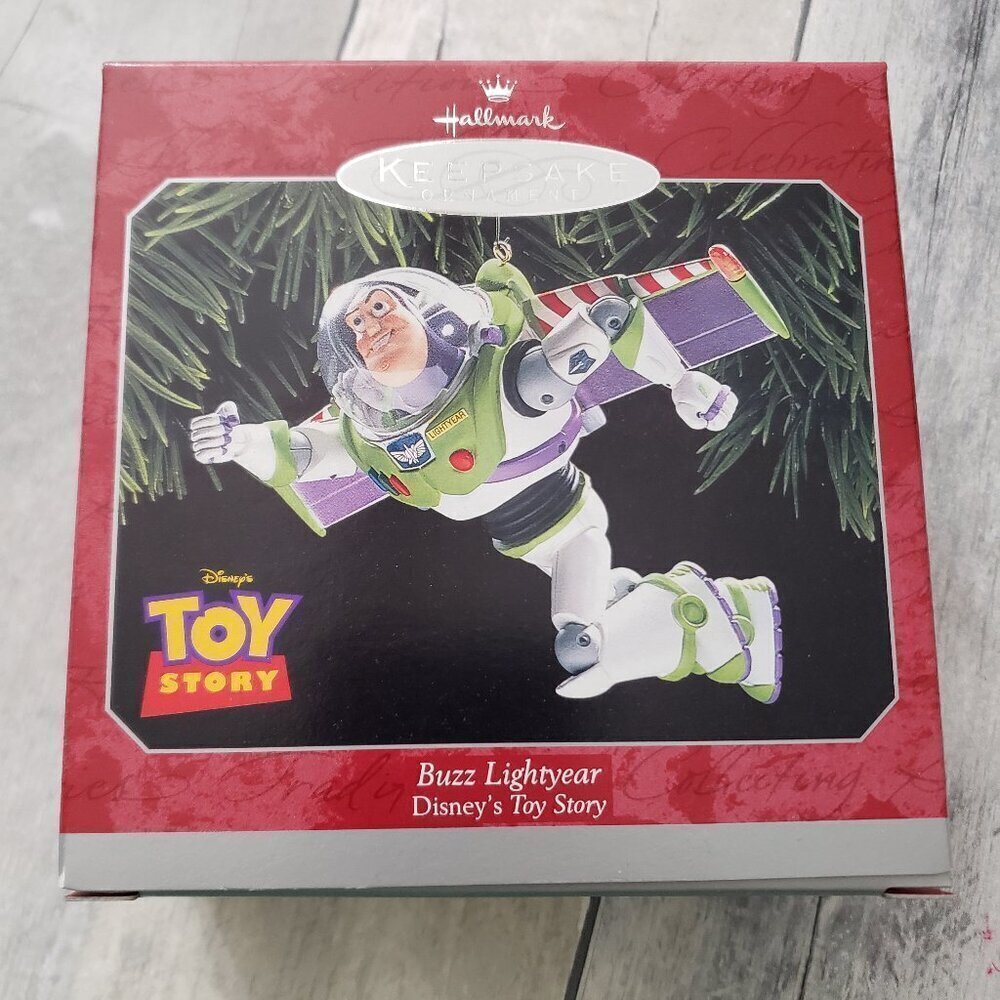 NWT - 1998 Buzz Lightyear, Disney's Toy Story Hallmark Keepsake Ornament